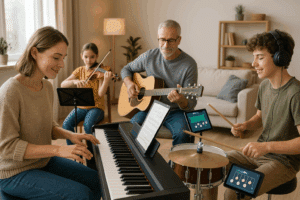 Apps para dominar instrumentos musicales