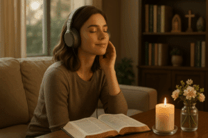 Escucha la música divina: fe diaria