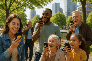 Conéctate al instante: App walkie talkie