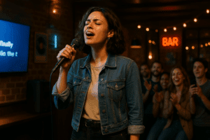 ¡Desata tu estrella interior con karaoke!