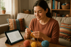 Aprende a tejer: apps para expertos